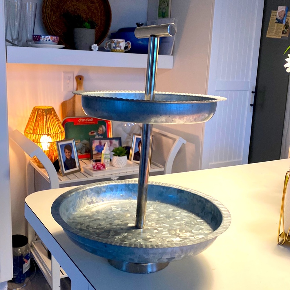 2 Tier Fruit & Vegetable Stand